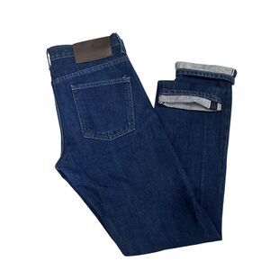 NakedFamous Jeans Super Guy Indigo Selvedge 13oz Slim Tapered Men’s 33 X 33.5